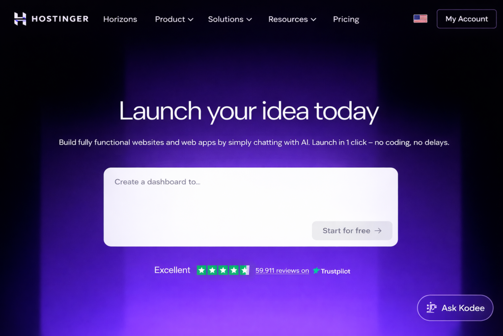 hostinger horizons image