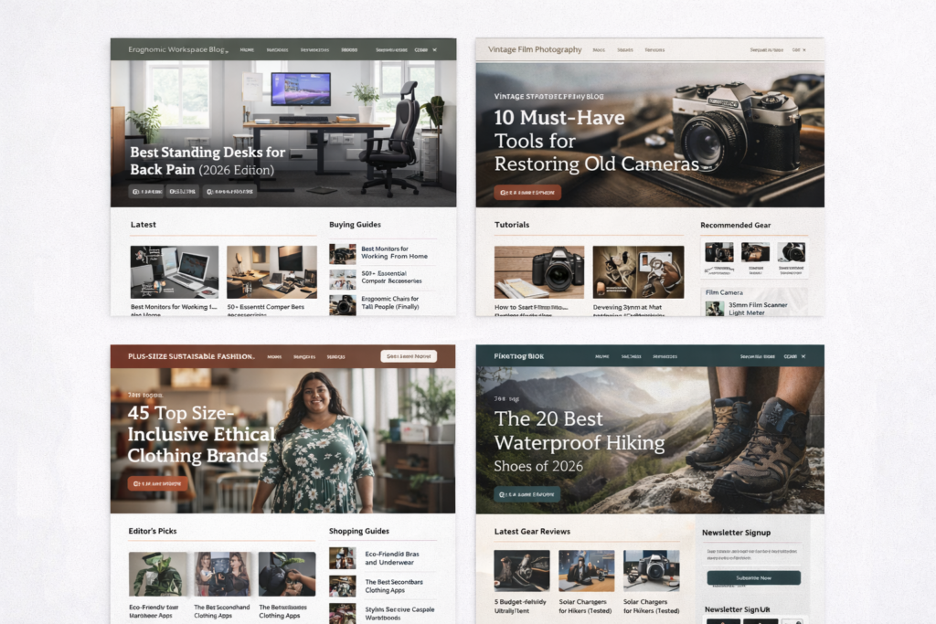 creation of blog sites