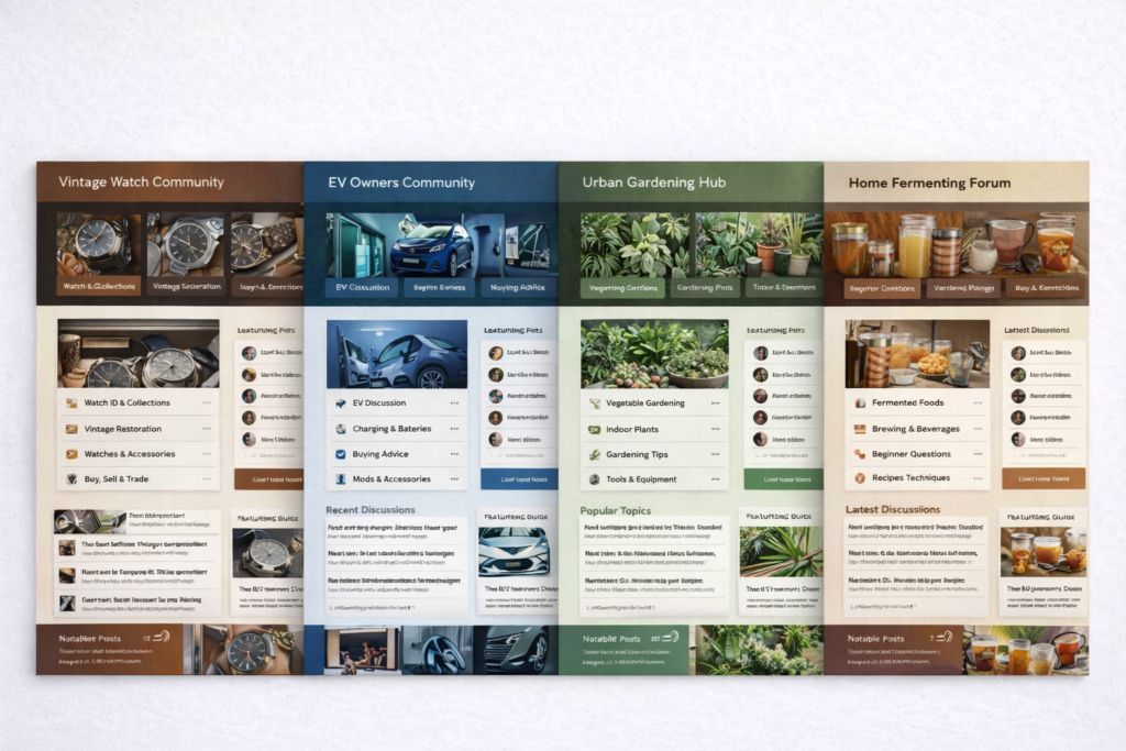  Community Forums & Resource Hubs 