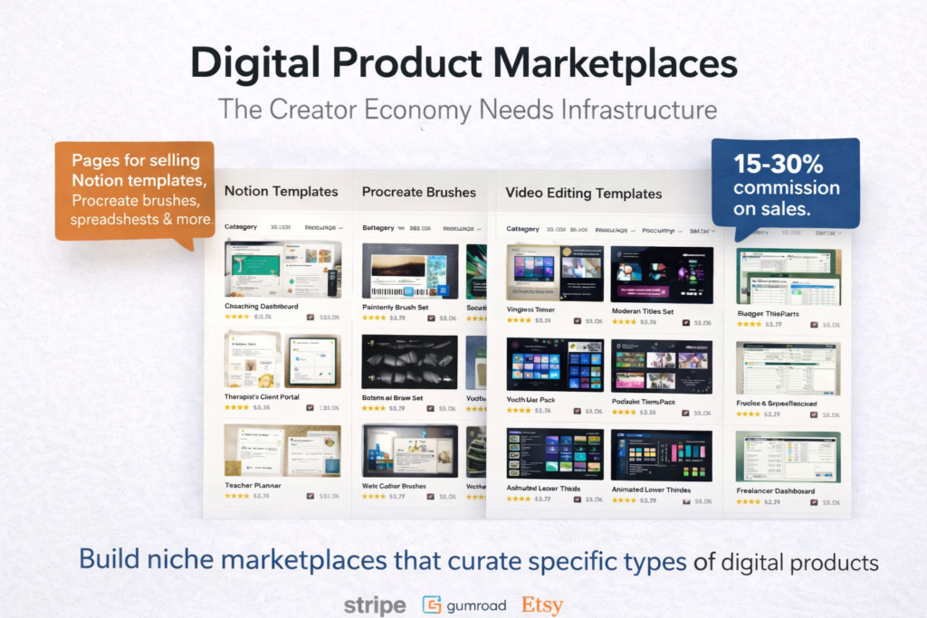 Digital Product Marketplaces